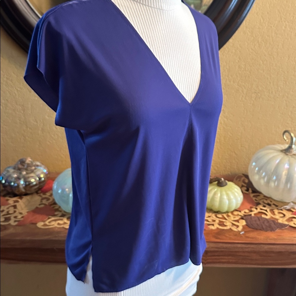 Zara Royal Blue Top